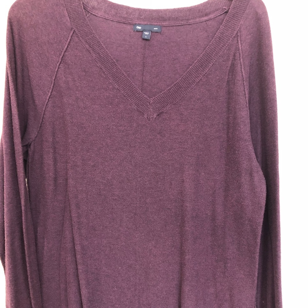 Purple & Gray Sweater